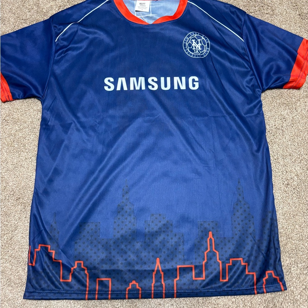 New York Mets Stadium Giveaway Soccer Jersey
